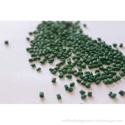 high quality plastic dana rubber pellet masterbatch green factory direct supplier